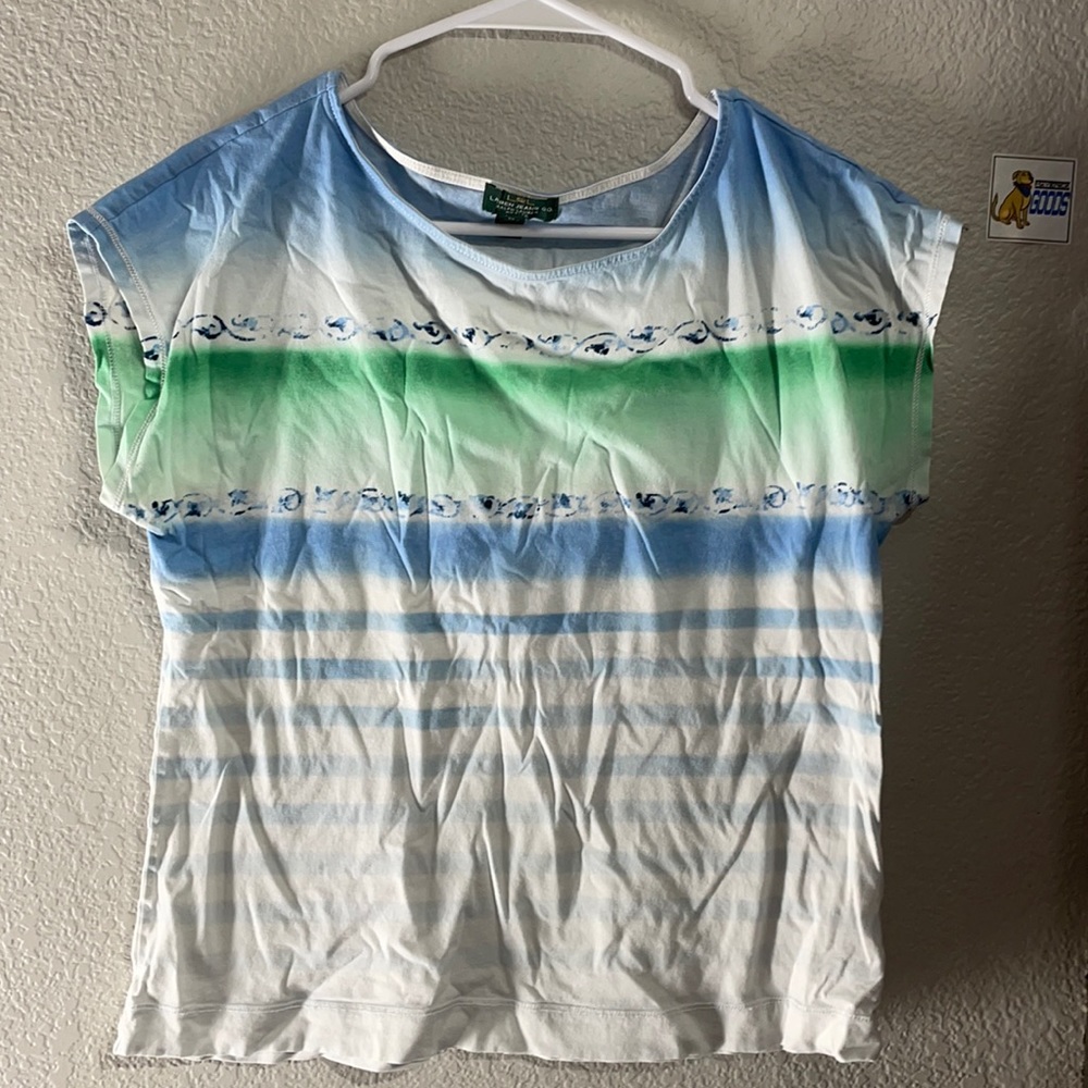 LRL Cap Sleeve Shirt